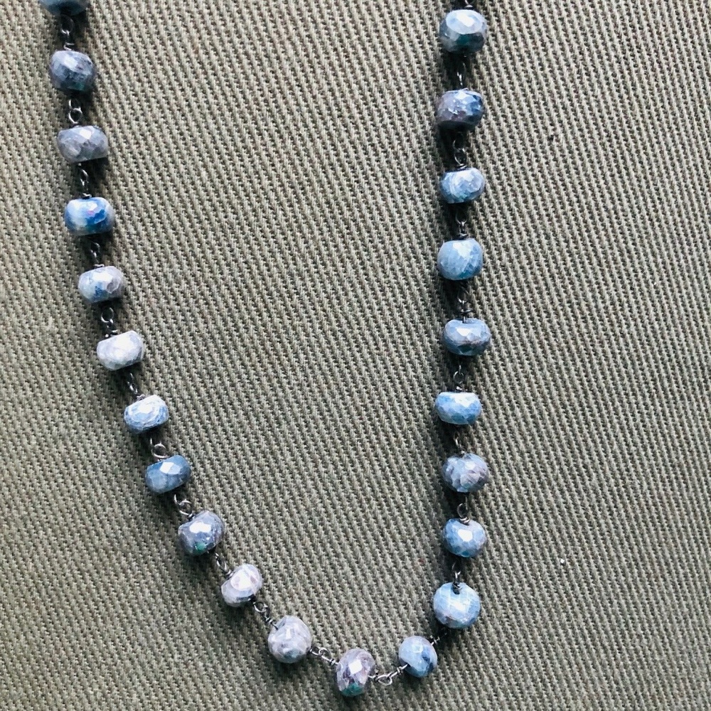SOLD ALREADY Carol Brodie SAPPHIRE Wire Bead - Picture 5 of 8
